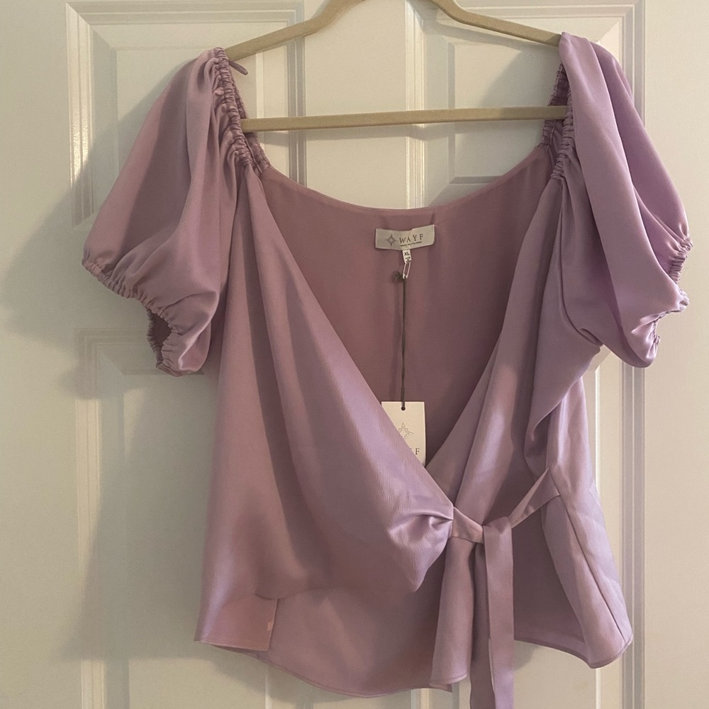 Beautiful wrap blouse